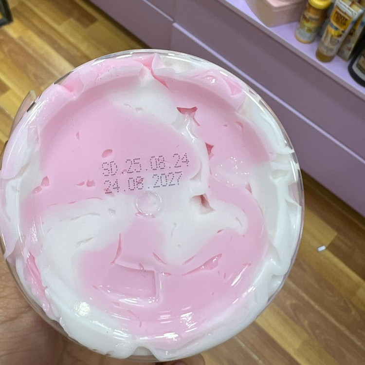 بستنی بدن 😋رفع خشکی پوست بدن